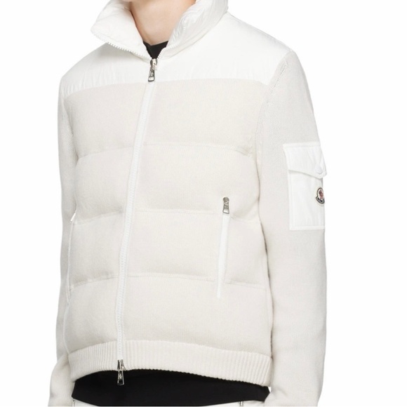 Moncler Down-paneled wool jacket - Picture 14 of 16